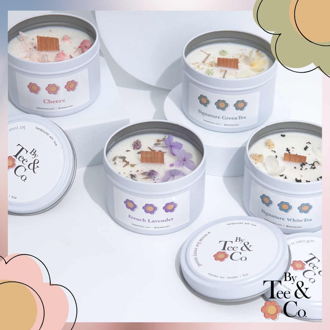 Signature White Tea Tin Candle