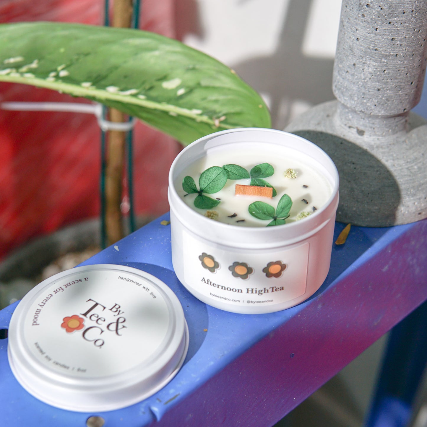 Afternoon High Tea Tin Candle