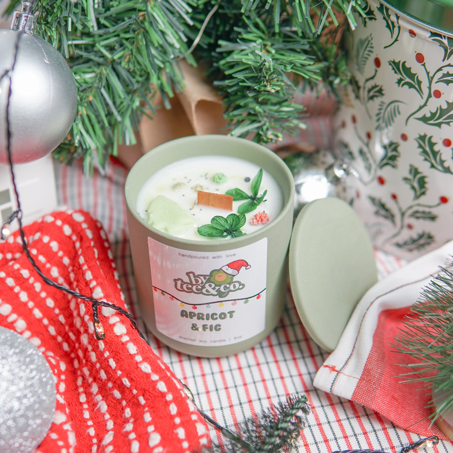 Apricot & Fig Candle Ceramic