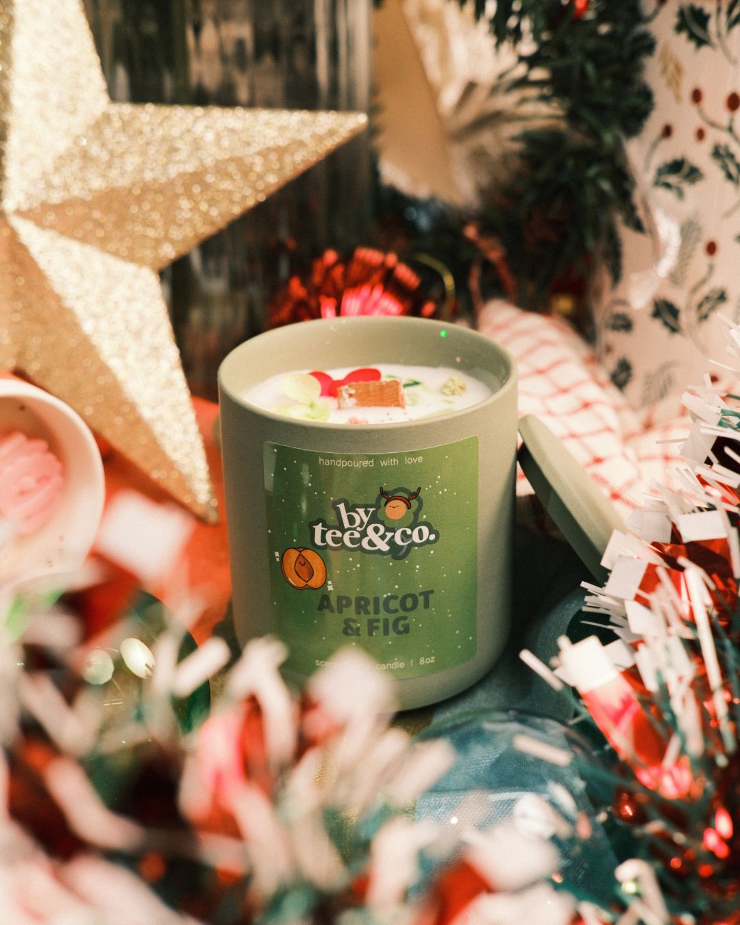 Apricot & Fig Candle Ceramic