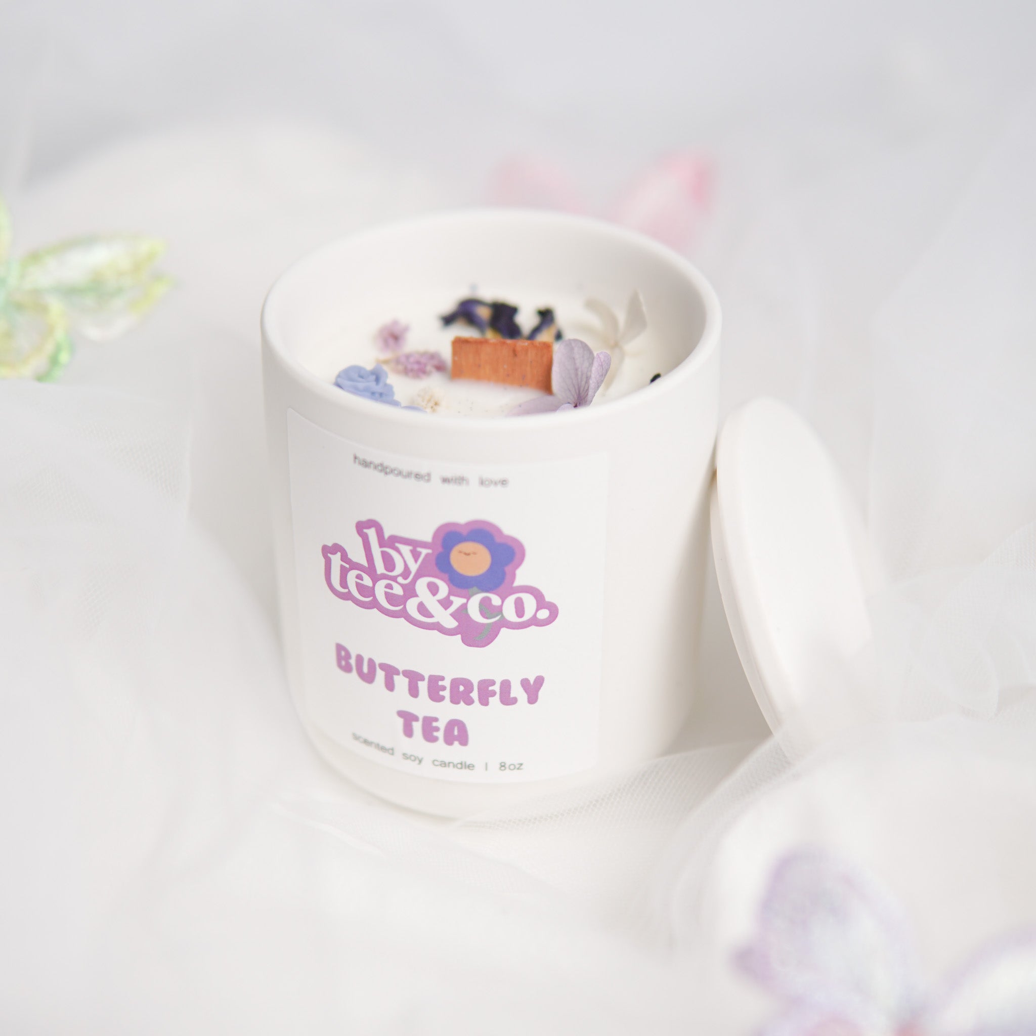 Butterfly Tea Candle Ceramic – ByTee&Co Store