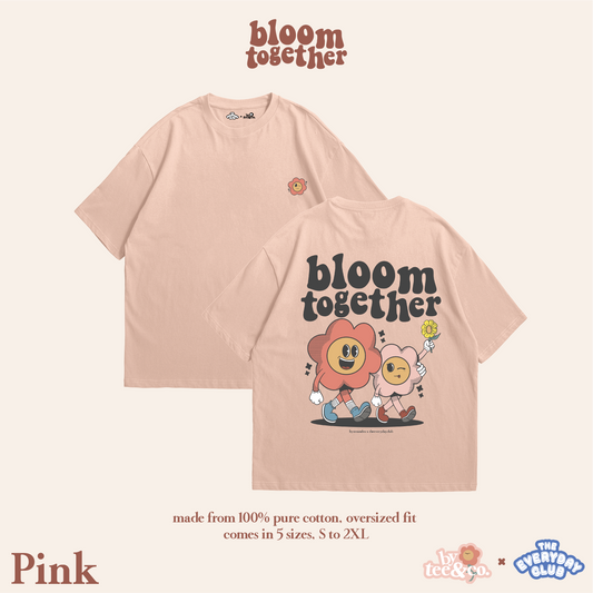 Bloom Together Collaboration Tee (Pink)